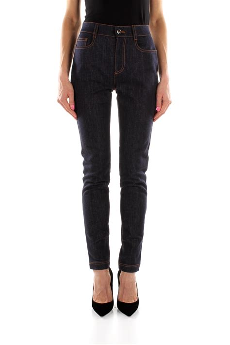 blue Fendi Jeans for Women 